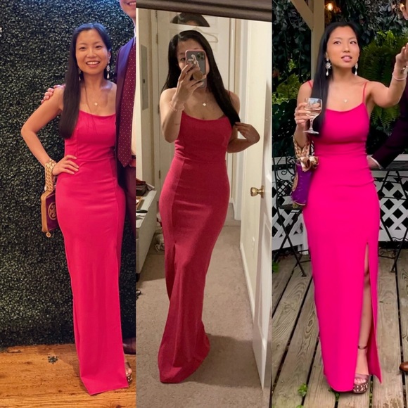 Club London Square Neck Tailored Maxi Dress - Picture 3 of 7